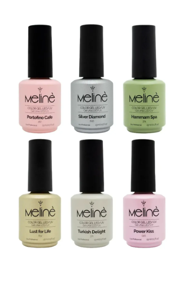 PROMO X 06 MELINE ESMALTES SEMIPERMANENTES  - VTO 24-25-26-27-28